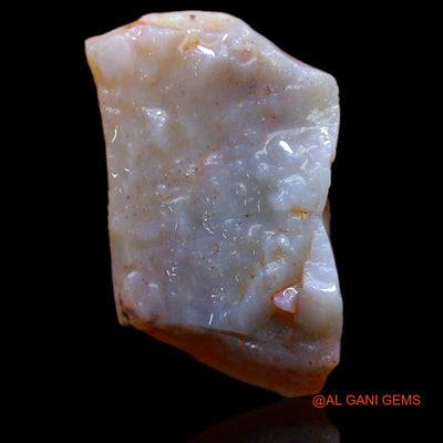 6.35 Cts Natural Australian Fire Opal Loose Gemstone Fancy Rough 20x11x4 mm RA-850