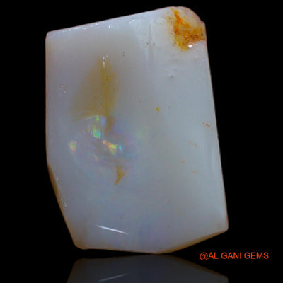 6.15 Cts Natural Australian Fire Opal Loose Gemstone Fancy Rough 16x11x4 mm RA-851