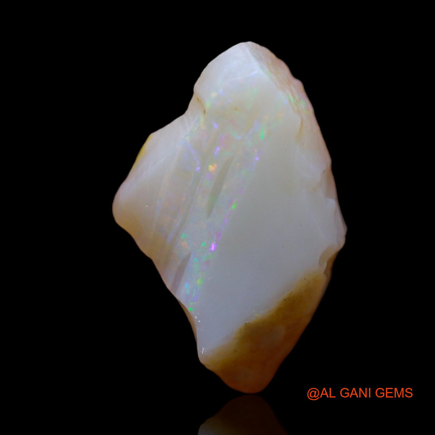 8.75 Cts Natural Australian Fire Opal Fancy Rough Loose Gemstone For Jewelry 20x13x9 mm RA-852