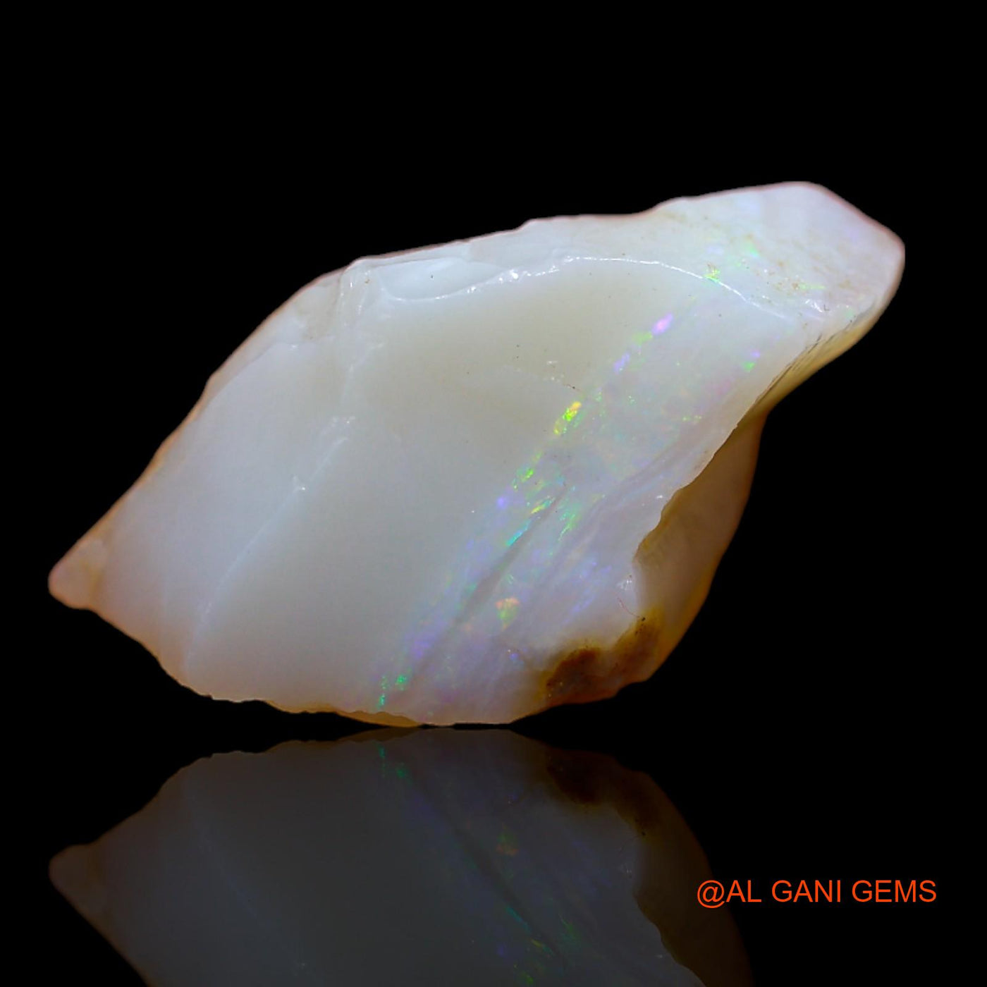 8.75 Cts Natural Australian Fire Opal Fancy Rough Loose Gemstone For Jewelry 20x13x9 mm RA-852