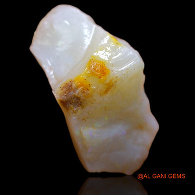 8.75 Cts Natural Australian Fire Opal Fancy Rough Loose Gemstone For Jewelry 20x13x9 mm RA-852