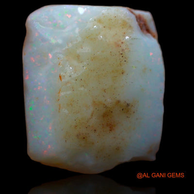 6.55 Cts Natural Australian Fire Opal Loose Gemstone Fancy Rough 15x13x4 mm RA-854