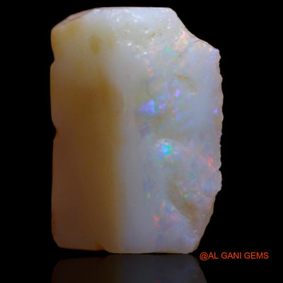6.90 Cts Natural Australian Fire Opal Loose Gemstone Fancy Rough 15x12x5 mm RA-855