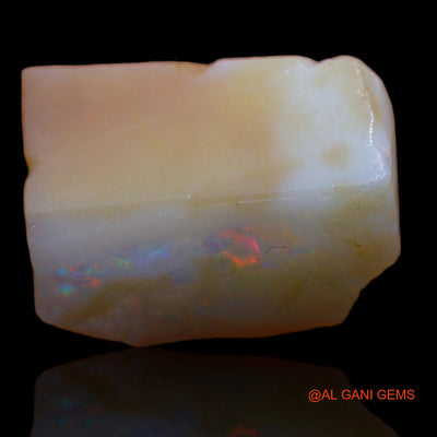6.90 Cts Natural Australian Fire Opal Loose Gemstone Fancy Rough 15x12x5 mm RA-855