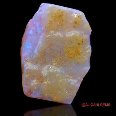 Natural Untreated Fire Opal Loose Gemstone Fancy Rough From Australia 4.05 Cts 16x12x3 mm RA-856