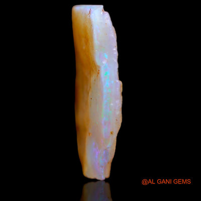 Natural Untreated Fire Opal Loose Gemstone Fancy Rough From Australia 4.05 Cts 16x12x3 mm RA-856