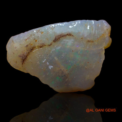 6.75 Cts Natural Australian Fire Opal Loose Gemstone Fancy Rough 19x13x5 mm RA-857