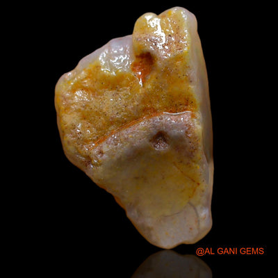 6.75 Cts Natural Australian Fire Opal Loose Gemstone Fancy Rough 19x13x5 mm RA-857