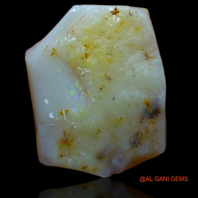 6.90 Cts Natural Australian Fire Opal Fancy Rough Loose Gemstone For Jewelry 17x13x4 mm RA-858