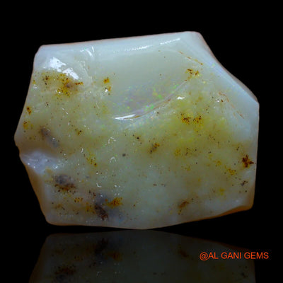 6.90 Cts Natural Australian Fire Opal Fancy Rough Loose Gemstone For Jewelry 17x13x4 mm RA-858