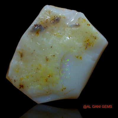 6.90 Cts Natural Australian Fire Opal Fancy Rough Loose Gemstone For Jewelry 17x13x4 mm RA-858