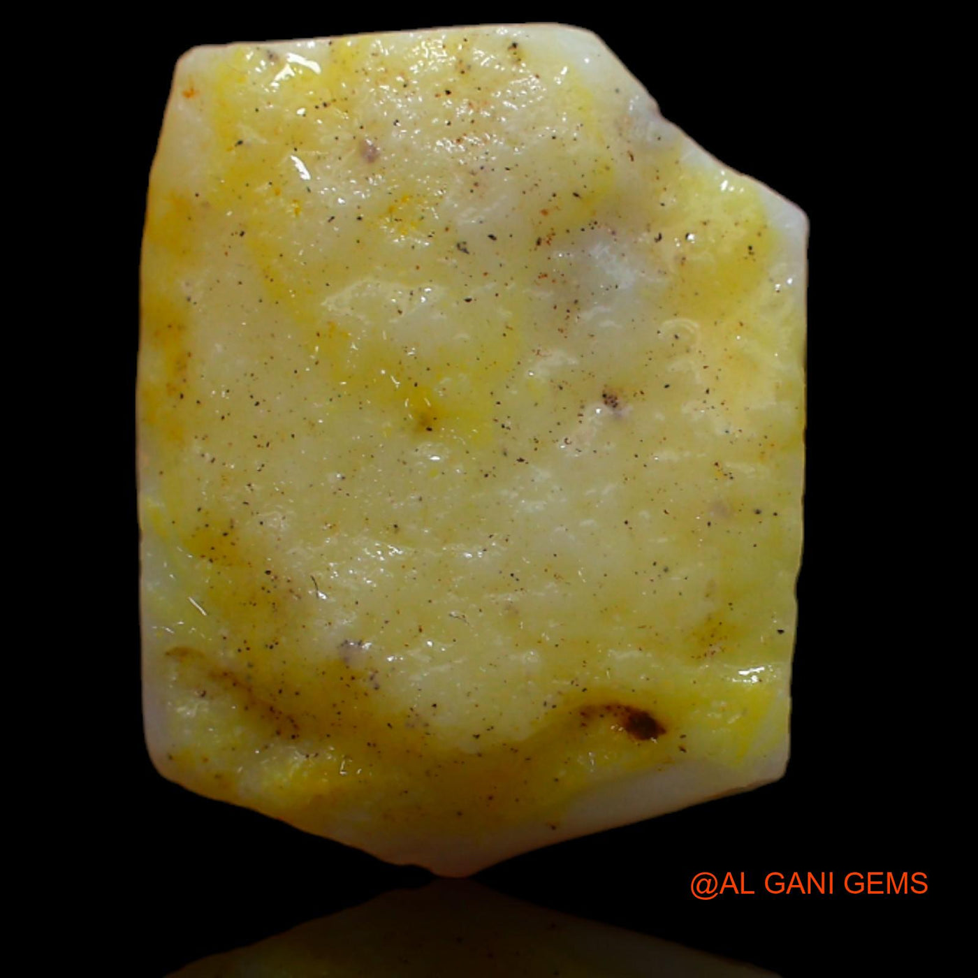 6.90 Cts Natural Australian Fire Opal Fancy Rough Loose Gemstone For Jewelry 17x13x4 mm RA-858
