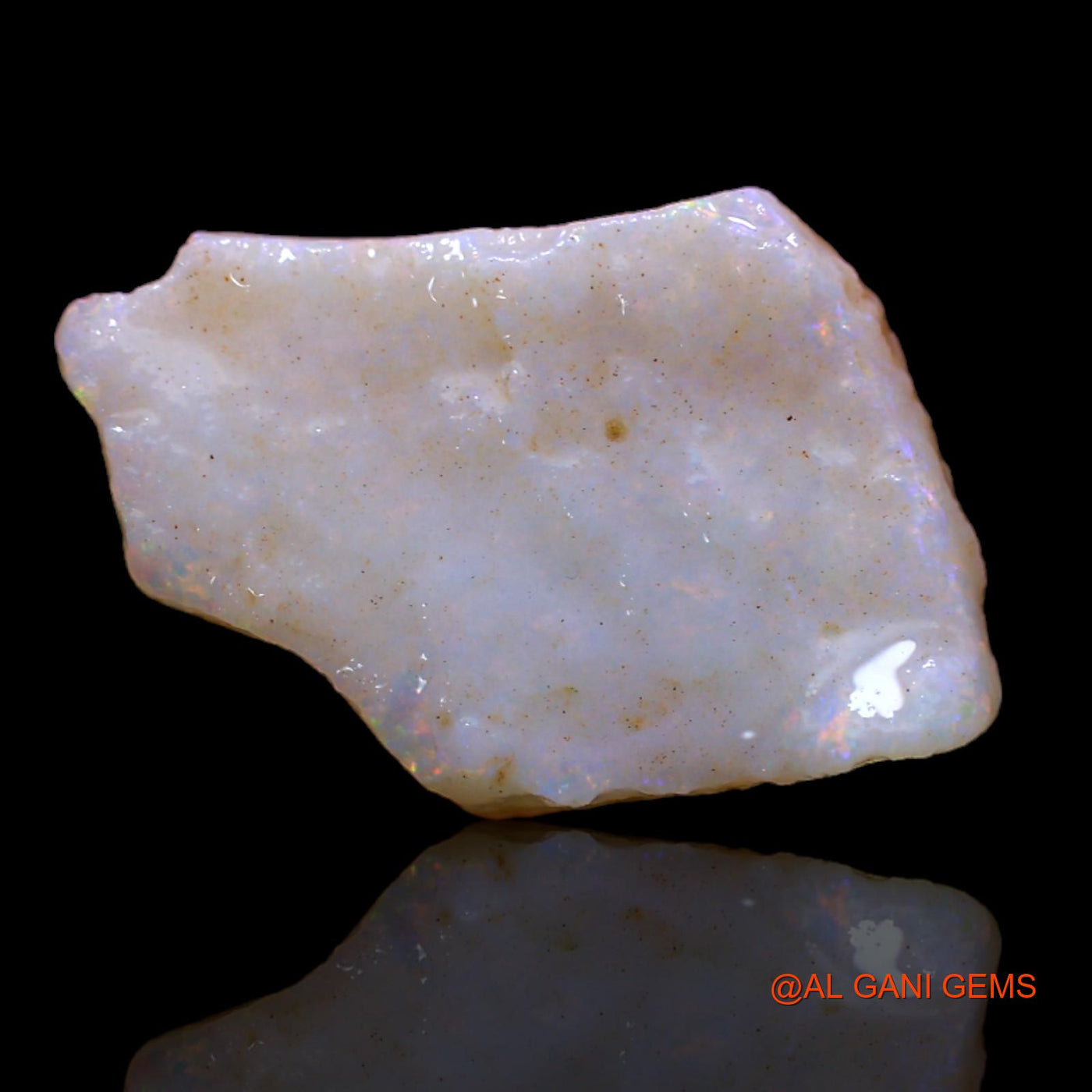 4.90 Cts Natural Australian Fire Opal Fancy Rough Loose Gemstone For Jewelry 21x12x3 mm RA-859