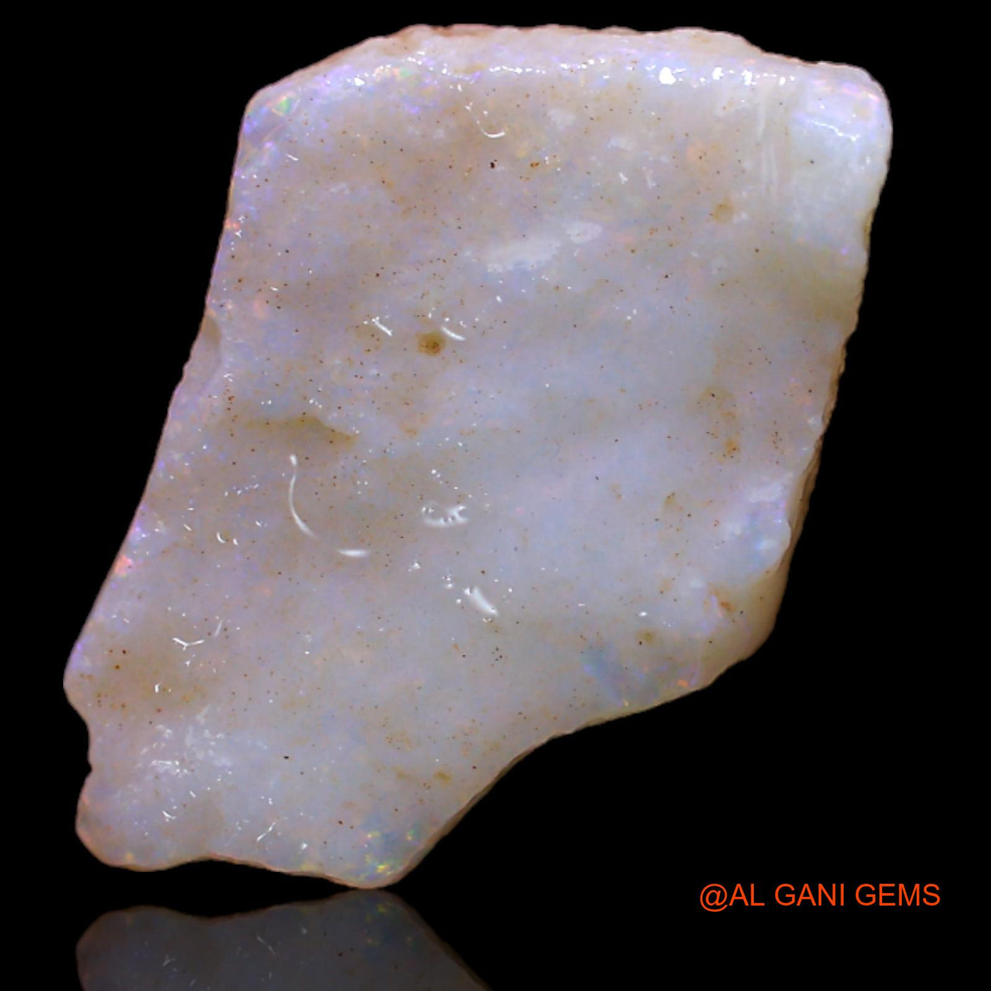 4.90 Cts Natural Australian Fire Opal Fancy Rough Loose Gemstone For Jewelry 21x12x3 mm RA-859