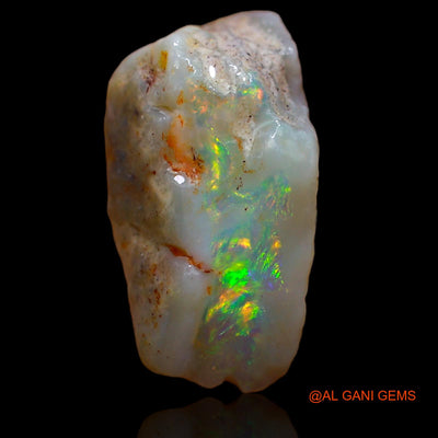 Natural Untreated Fire Opal Loose Gemstone Fancy Rough From Australia 6.50 Cts 18x8x8 mm RA-85