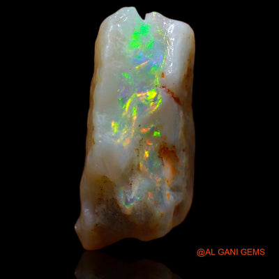 Natural Untreated Fire Opal Loose Gemstone Fancy Rough From Australia 6.50 Cts 18x8x8 mm RA-85