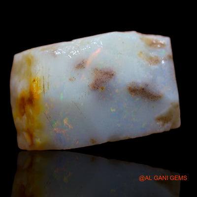10.25 Cts Unheated Australian Fire Opal Loose Gemstone Fancy Rough Natural 18x11x6 mm RA-860