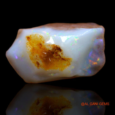 13.90 Cts Natural Australian Fire Opal Loose Gemstone Fancy Rough 18x14x11 mm RA-864