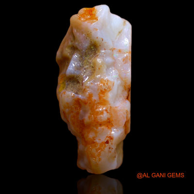 11.90 Cts Unheated Australian Fire Opal Loose Gemstone Fancy Rough Natural 19x12x9 mm RA-867