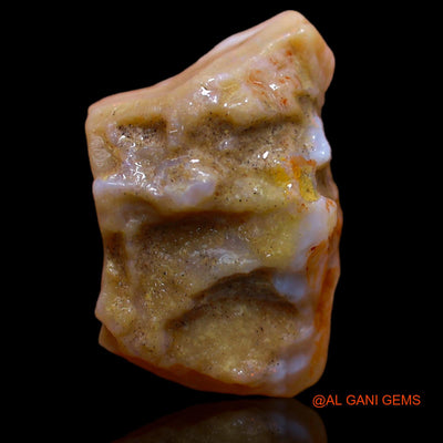 11.90 Cts Unheated Australian Fire Opal Loose Gemstone Fancy Rough Natural 19x12x9 mm RA-867