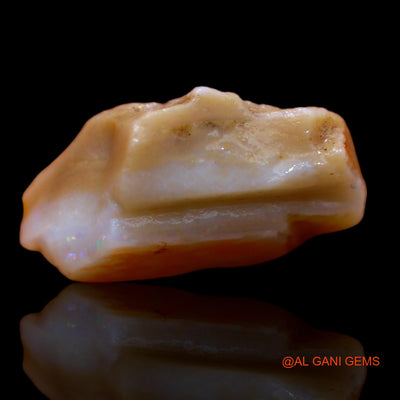 11.90 Cts Unheated Australian Fire Opal Loose Gemstone Fancy Rough Natural 19x12x9 mm RA-867