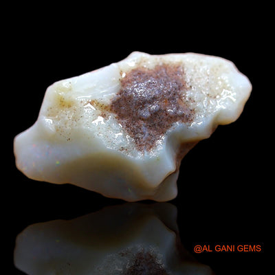 Natural Untreated Fire Opal Loose Gemstone Fancy Rough From Australia 9.40 Cts 23x14x8 mm RA-871