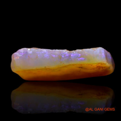 7.15 Cts Natural Australian Fire Opal Loose Gemstone Fancy Rough 16x12x4 mm RA-874