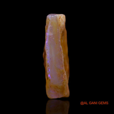 7.15 Cts Natural Australian Fire Opal Loose Gemstone Fancy Rough 16x12x4 mm RA-874