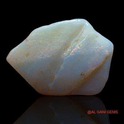 4.75 Cts Natural Australian Fire Opal Fancy Rough Loose Gemstone For Jewelry 21x15x2 mm RA-875