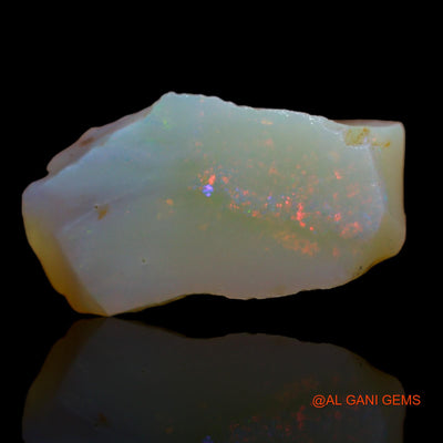 Natural Fire Opal Gemstone 16.05 Cts Loose Fancy Rough From Australia 20x11x11 mm RA-879