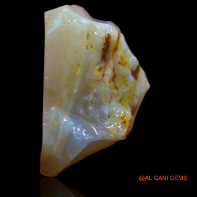 Natural Fire Opal Gemstone 16.05 Cts Loose Fancy Rough From Australia 20x11x11 mm RA-879