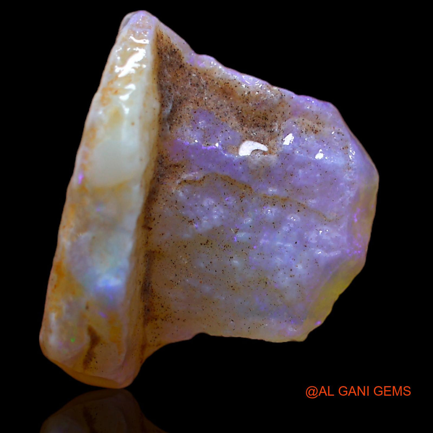 13.95 Cts Natural Australian Fire Opal Fancy Rough Loose Gemstone For Jewelry 20x16x7 mm RA-882