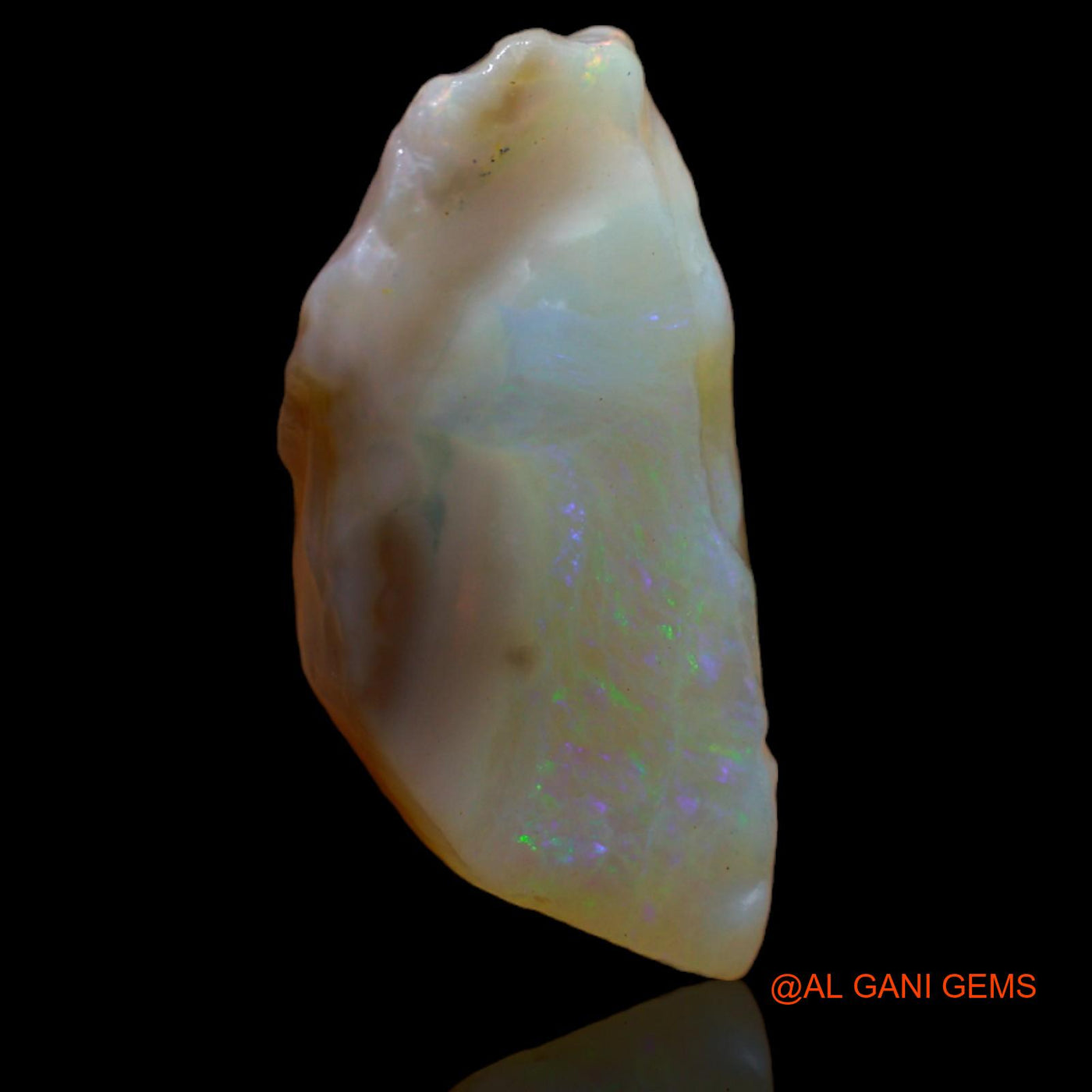 19.20 Cts Natural Australian Fire Opal Loose Gemstone Fancy Rough 22x19x10 mm RA-885