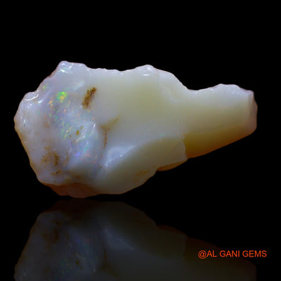 11.90 Cts Natural Australian Fire Opal Loose Gemstone Fancy Rough 24x12x10 mm RA-886