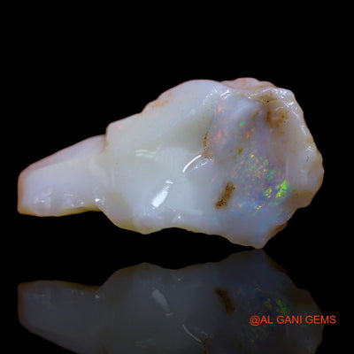 11.90 Cts Natural Australian Fire Opal Loose Gemstone Fancy Rough 24x12x10 mm RA-886
