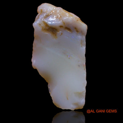 11.90 Cts Natural Australian Fire Opal Loose Gemstone Fancy Rough 24x12x10 mm RA-886