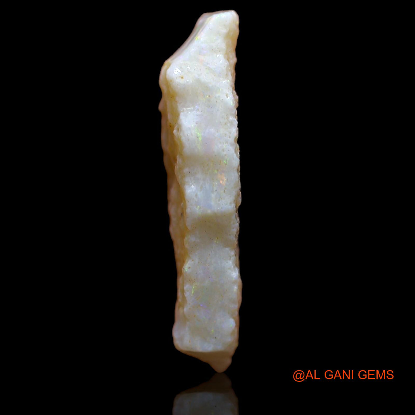 7.80 Cts Natural Australian Fire Opal Loose Gemstone Fancy Rough 23x12x4 mm RA-889