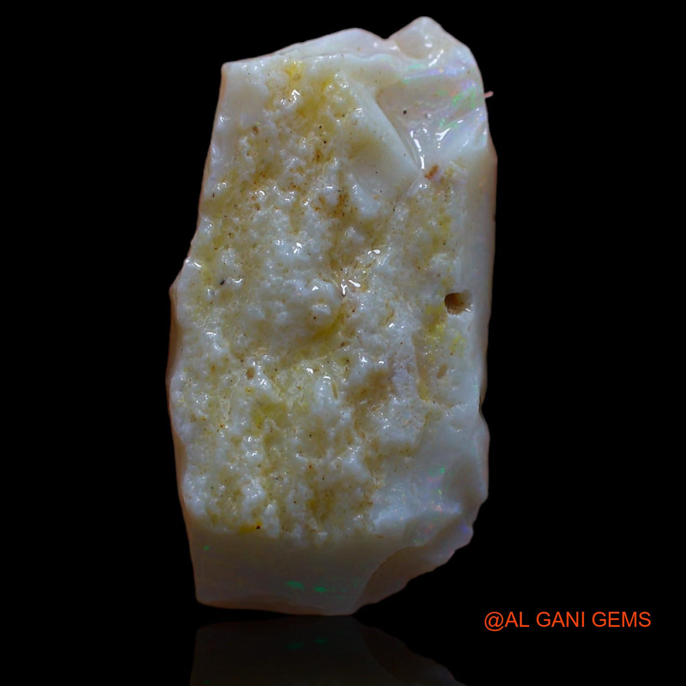 7.80 Cts Natural Australian Fire Opal Loose Gemstone Fancy Rough 23x12x4 mm RA-889