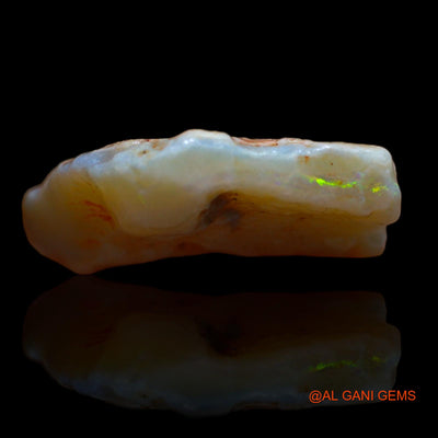 10.80 Cts Natural Australian Fire Opal Loose Gemstone Fancy Rough 26x14x6 mm RA-890