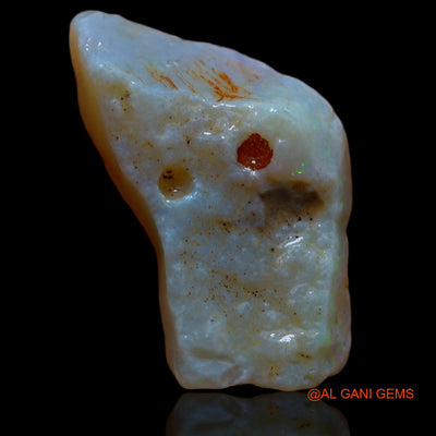 10.80 Cts Natural Australian Fire Opal Loose Gemstone Fancy Rough 26x14x6 mm RA-890