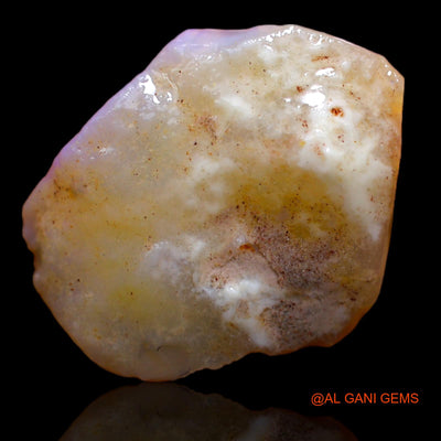 9.75 Cts Natural Australian Fire Opal Fancy Rough Loose Gemstone For Jewelry 23x18x5 mm RA-892