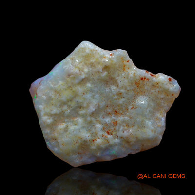 8.95 Cts Unheated Australian Fire Opal Loose Gemstone Fancy Rough Natural 25x21x3 mm RA-894