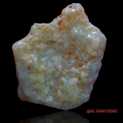 8.95 Cts Unheated Australian Fire Opal Loose Gemstone Fancy Rough Natural 25x21x3 mm RA-894