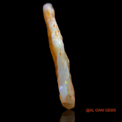 8.95 Cts Unheated Australian Fire Opal Loose Gemstone Fancy Rough Natural 25x21x3 mm RA-894