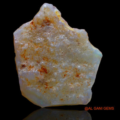 8.95 Cts Unheated Australian Fire Opal Loose Gemstone Fancy Rough Natural 25x21x3 mm RA-894