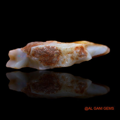 15.85 Cts Natural Australian Fire Opal Fancy Rough Loose Gemstone For Jewelry 28x15x7 mm RA-895