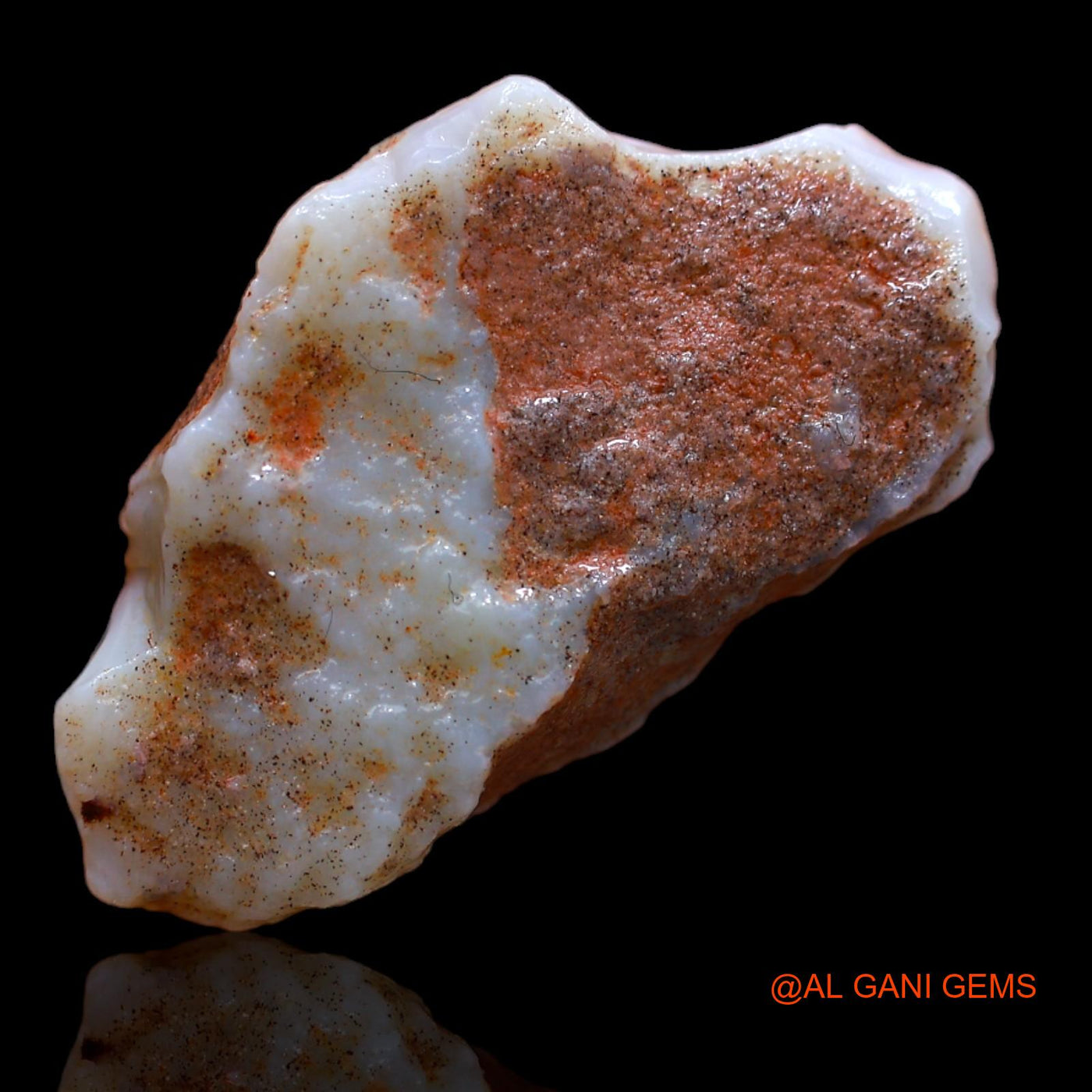 15.85 Cts Natural Australian Fire Opal Fancy Rough Loose Gemstone For Jewelry 28x15x7 mm RA-895