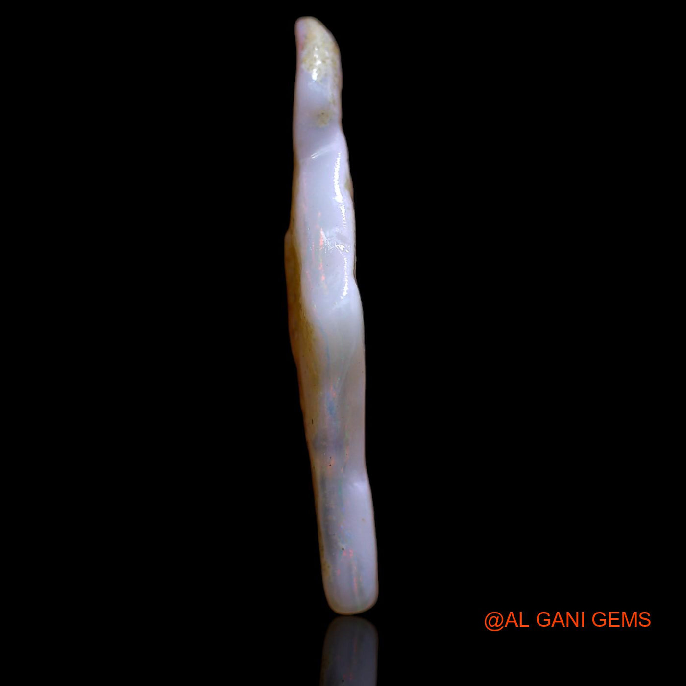 10.25 Cts Natural Australian Fire Opal Fancy Rough Loose Gemstone For Jewelry 34x13x4 mm RA-897