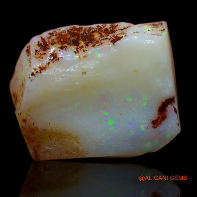 Natural Untreated Fire Opal Loose Gemstone Fancy Rough From Australia 6.25 Cts 14x5x11 mm RA-8