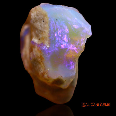 Natural Untreated Fire Opal Loose Gemstone Fancy Rough From Australia 12.20 Cts 21x14x9 mm RA-90